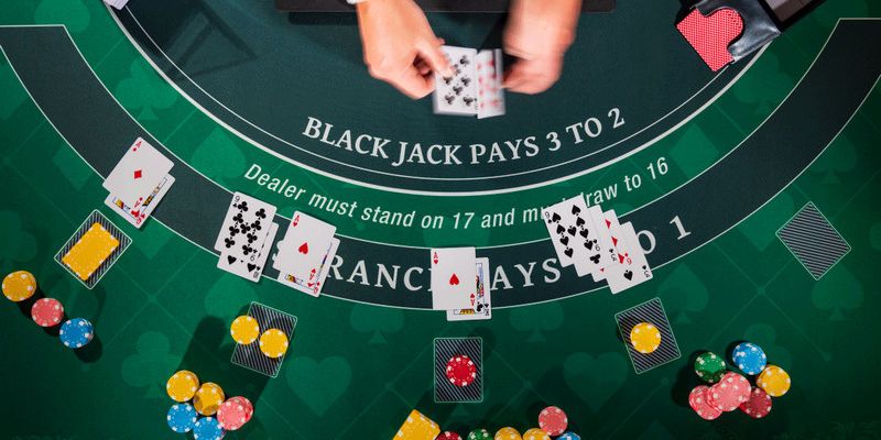 Cách xác định kết quả và nhận thưởng trong blackjack